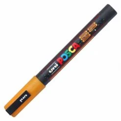 Faber-Castell Faber Castell Marker Uni POSCA PC-3ML 0,9-1,3mm Orange Glitter