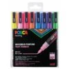 Faber-Castell POSCA Uni Marker PC-3ML Glitter 8er Etui