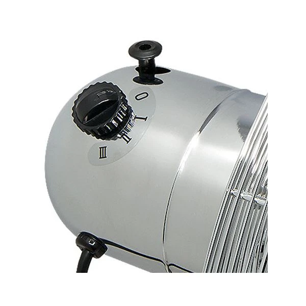 Sonnenkönig Tischventilator Chrom 12'' 6 Sonnenkönig Tischventilator Chrom 12'' – Bild 4