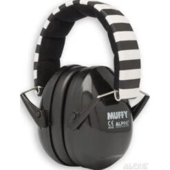 Alpine Kinder Gehörschutz Muffy Schwarz