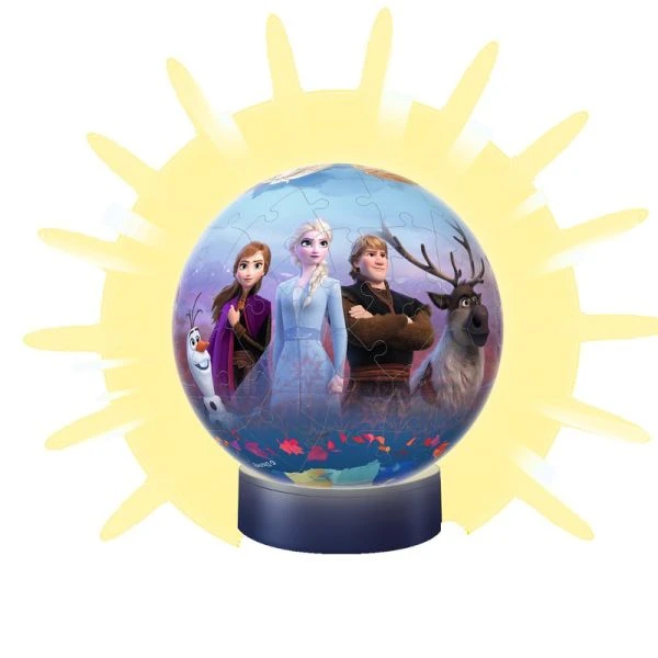 Ravensburger 3D Puzzle-Ball Nachtlicht - Frozen 2 - 72 Teile 4 Ravensburger 3D Puzzle-Ball Nachtlicht - Frozen 2 - 72 Teile – Bild 2