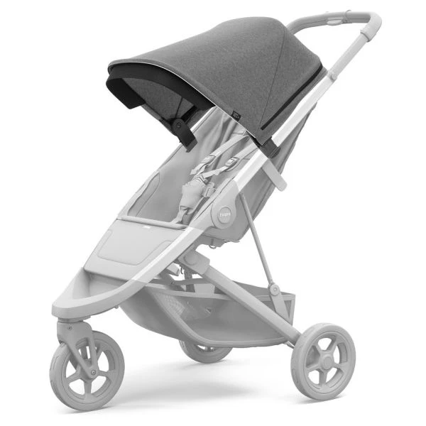 Thule Spring Canopy (Verdeck) Grey Melange 4 Thule Spring Canopy (Verdeck) Grey Melange – Bild 2