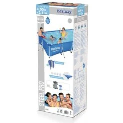 Bestway Steel Pro Pool Set 400X211X81CM -Ausgewähltes Haushaltswarengeschäft 13.56424 04 158877 362x800