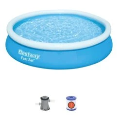Bestway Fast Set Pool Set 366X76CM -Ausgewähltes Haushaltswarengeschäft 13.57274 03 159044 800x722