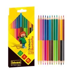Idena Dreikant-Buntstifte DUO 12er FSC