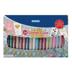 Stylex Glitter Glue Set 24-tlg.