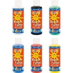 MUCKI Bastelfarben 6er Set