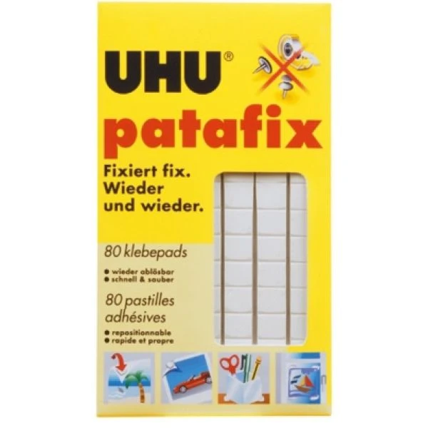 UHU Patafix 80 Pads 3 UHU Patafix 80 Pads