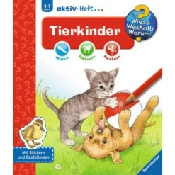 Ravensburger WWW Aktiv-Heft Tierkinder