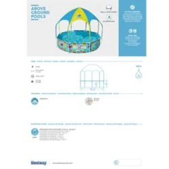 Bestway Plash-In-Shade Play Pool 244X51CM 15 Bestway Plash-In-Shade Play Pool 244X51CM -Ausgewähltes Haushaltswarengeschäft 56432 8 159041 800x800