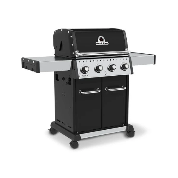 Broil King Baron 420 Schwarz Mit Gusseisenroste 4 Broil King Baron 420 Schwarz Mit Gusseisenroste – Bild 2