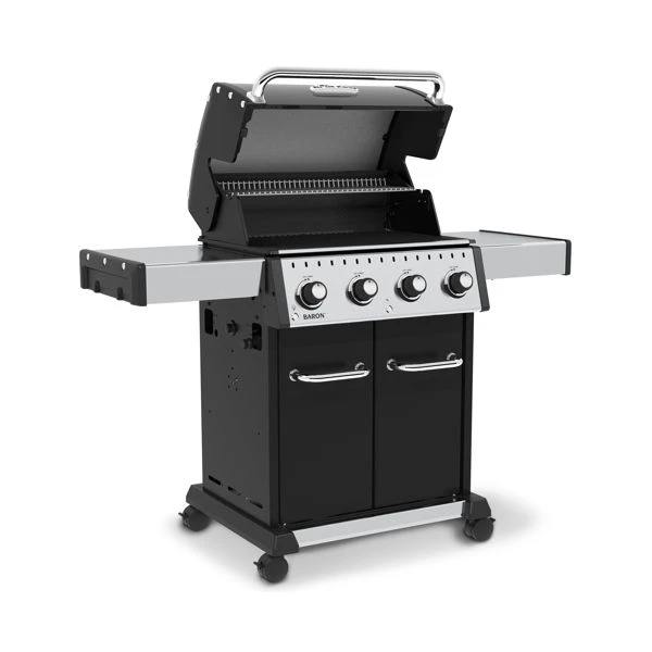 Broil King Baron 420 Schwarz Mit Gusseisenroste 5 Broil King Baron 420 Schwarz Mit Gusseisenroste – Bild 3