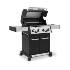 Broil King Baron 490 Schwarz Mit Gusseisenrost -Ausgewähltes Haushaltswarengeschäft 875283 4 153702 450x486