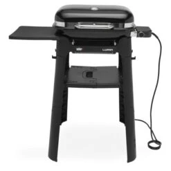 Weber Lumin Compact Mit Stand Elektrogrill Schwarz