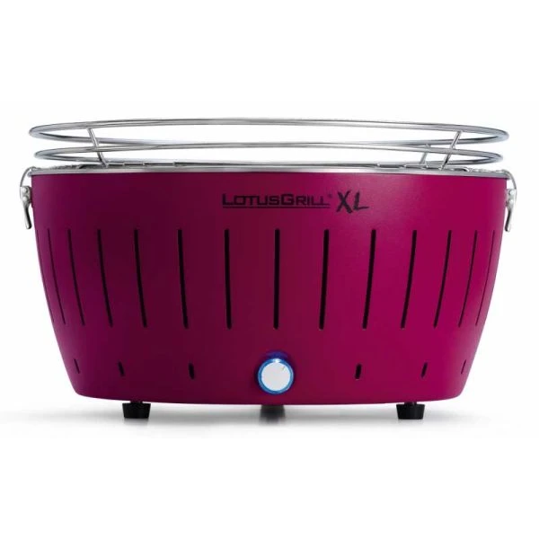 Lotusgrill Tischgrill XL Pflaumenlila 3 Lotusgrill Tischgrill XL Pflaumenlila