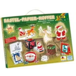 Folia - Bastelpapierkoffer 110-teilig Version 2