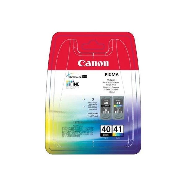 Canon® Canon PG-40BK & CL-41COL Multipack 3 Canon® Canon PG-40BK & CL-41COL Multipack