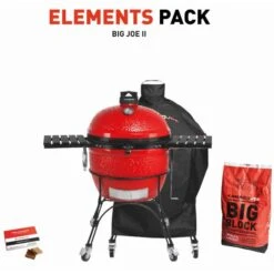 KamadoJoe Big Joe II Mit Rollwagen Elements Pack