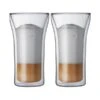Bodum ASSAM 2 Stück Glas Doppelwandig, 0.4 L