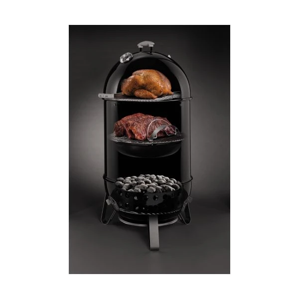 Weber Smokey Mountain Cooker 57cm Black 4 Weber Smokey Mountain Cooker 57cm Black – Bild 2