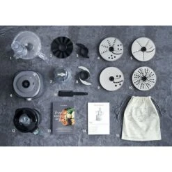 Springlane Universal-Küchenmaschine Kaia Anthrazit -Ausgewähltes Haushaltswarengeschäft sp 943612 8 163423 800x563