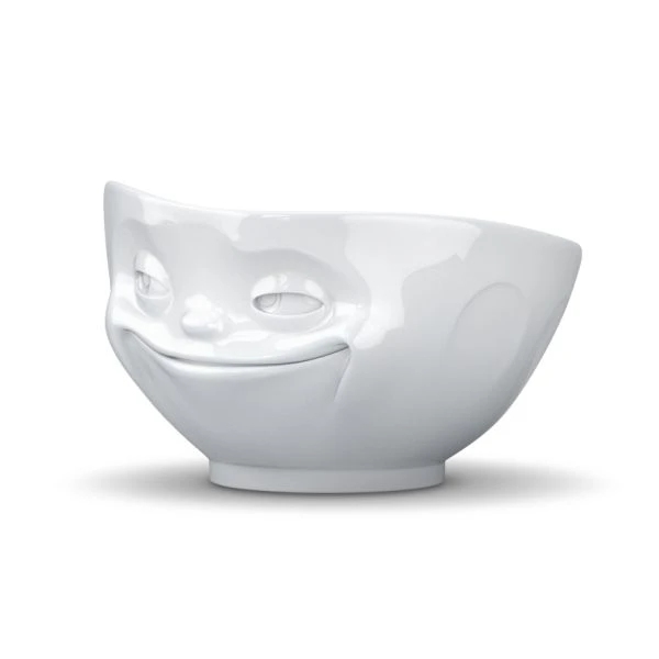 58 Products Schale 500ml - Grinsend Weiss 4 58 Products Schale 500ml - Grinsend Weiss – Bild 2