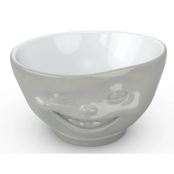 58 Products Schale 500ml - Zwinkernd Grau 3 58 Products Schale 500ml - Zwinkernd Grau