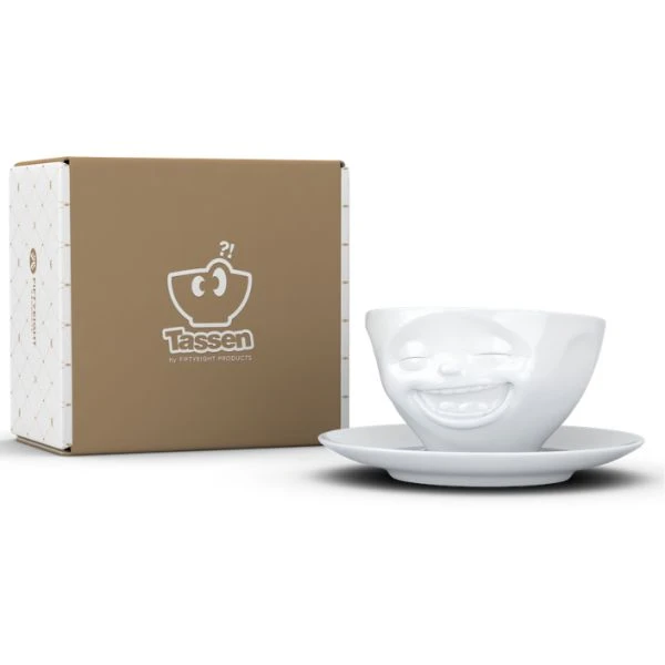 58 Products Kaffeetasse 200ml - Lachend Weiss 4 58 Products Kaffeetasse 200ml - Lachend Weiss – Bild 2