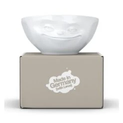 58 Products Schale 350ml - Grinsend -Ausgewähltes Haushaltswarengeschäft t020101 schale 350ml grins weiss 0007 128565 838x900