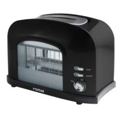 Rotel Toaster Mit Fenster, Schwarz