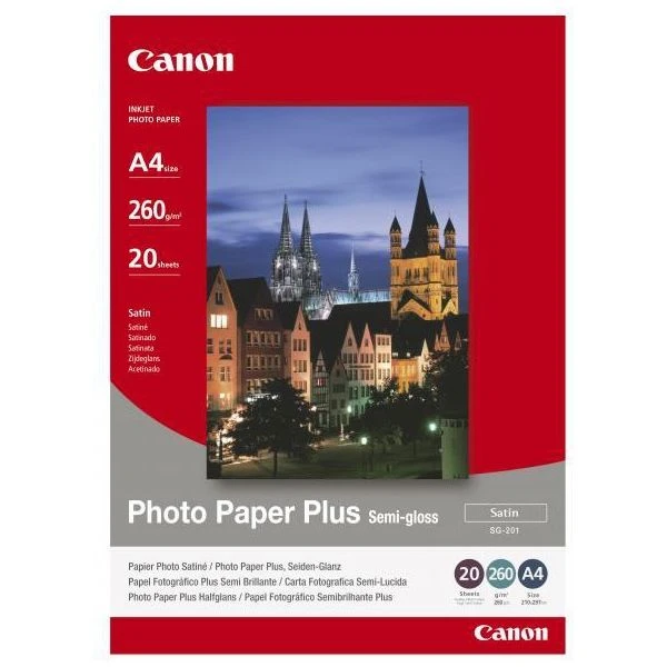 Canon® Canon SG-201 Plus Semigloss A4 4 Canon® Canon SG-201 Plus Semigloss A4 – Bild 2