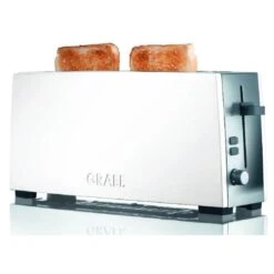Graef Toaster TO91 Langschlitztoaster Weiss