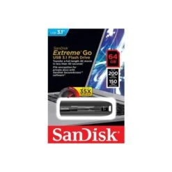 Sandisk Extreme Go USB 3.1 64GB 200MB/s -Ausgewähltes Haushaltswarengeschäft zb 046911 5 103085 600x400